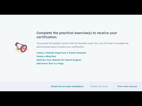 HubSpot Content Hub for Marketers Exam Answers | 100% Score | Live Pass | June 2025