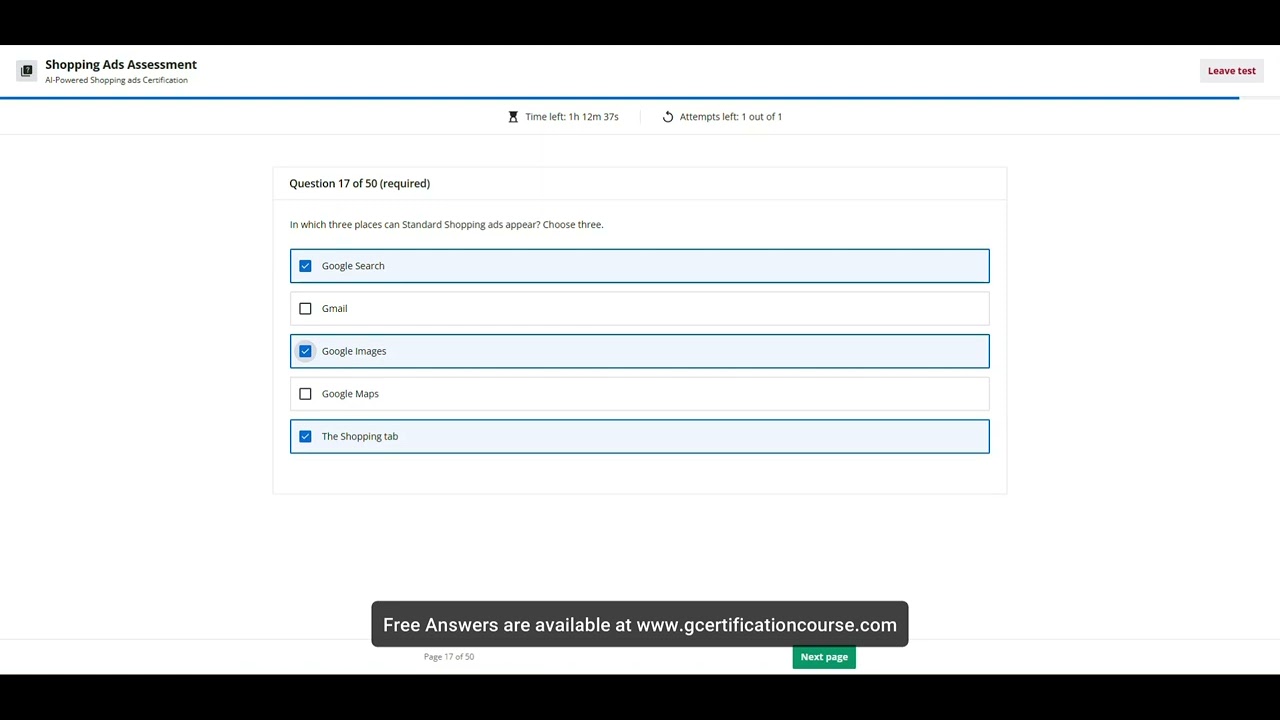 AI Powered Shopping Ads Certification Exam Answers | 100% Score | Live Pass | June 2025