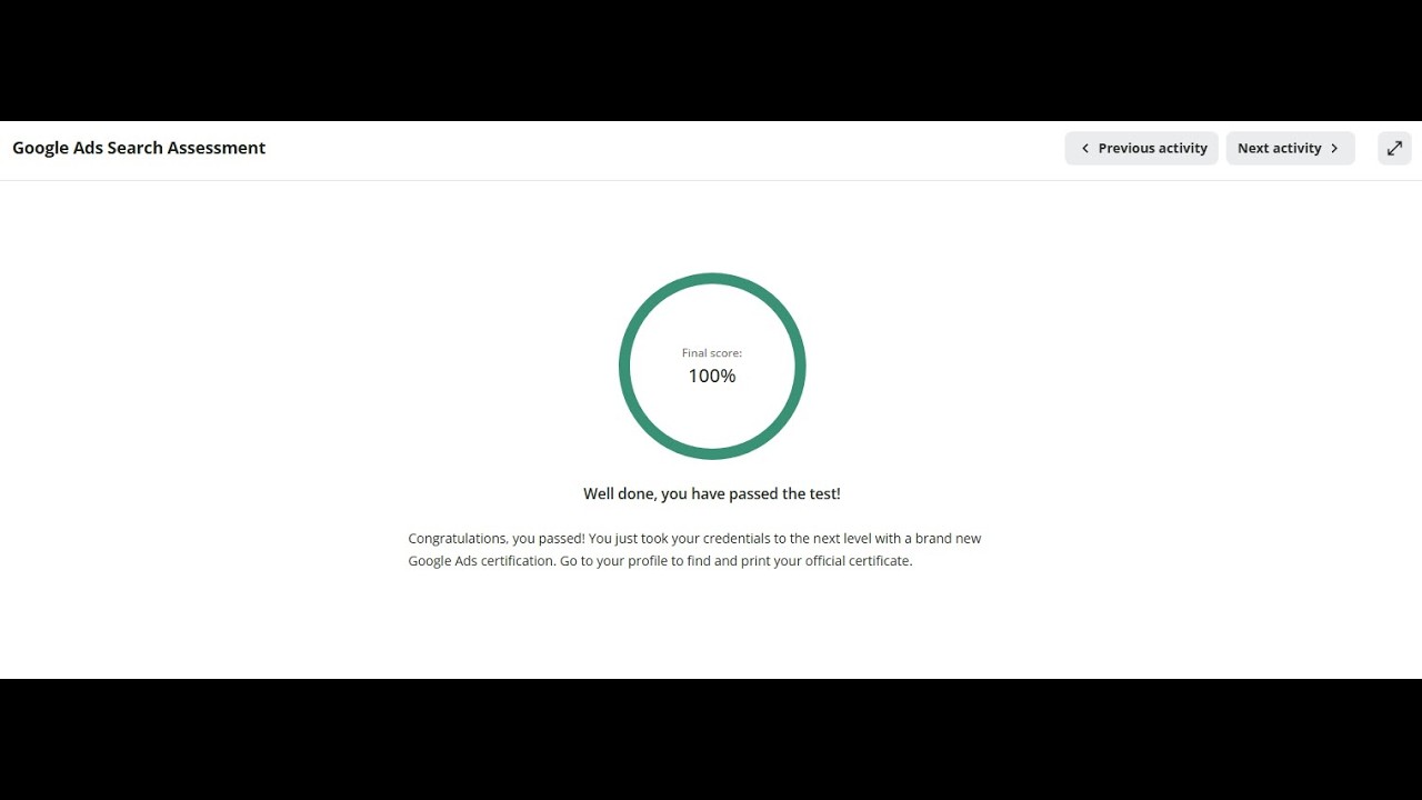 Google Ads Search Certification Exam Answers | 100% Score | Live Pass | June 2025