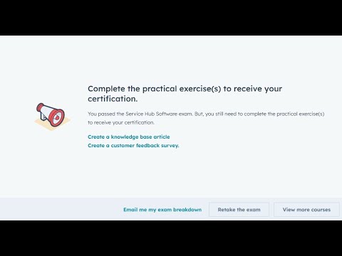HubSpot Service Hub Software Exam Answers | 100% Score | Live Pass | June 2025