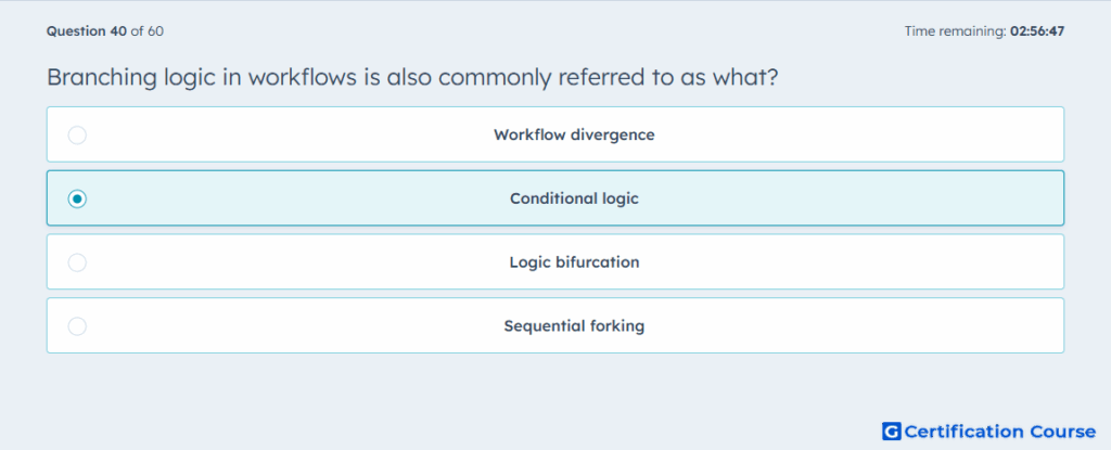 Branching logic in workflows is also commonly referred to as