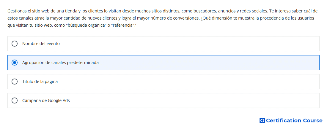 Gestionas el sitio web de una tienda y los clientes lo visitan desde muchos sitios distintos como buscadores anuncios y redes soci