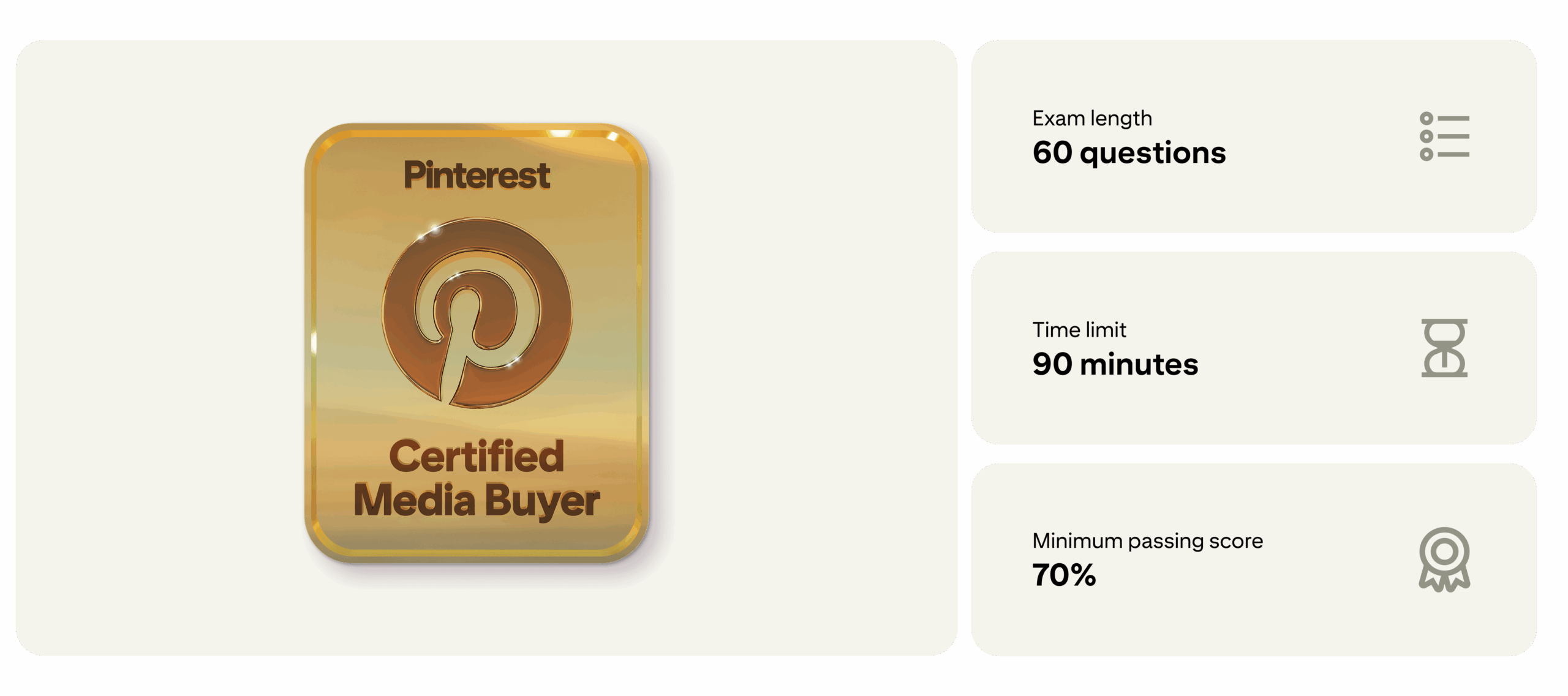 pinterest media buyer certification