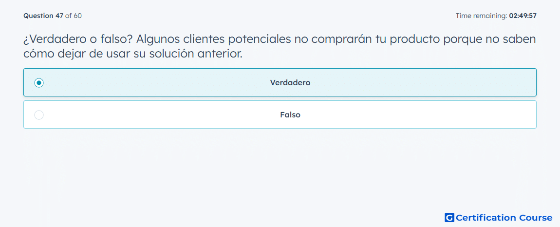 ¿Verdadero o falso? Algunos clientes potenciales no comprará