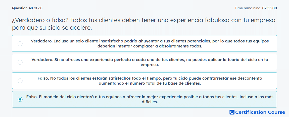 ¿Verdadero o falso? Todos tus clientes deben tener una exper