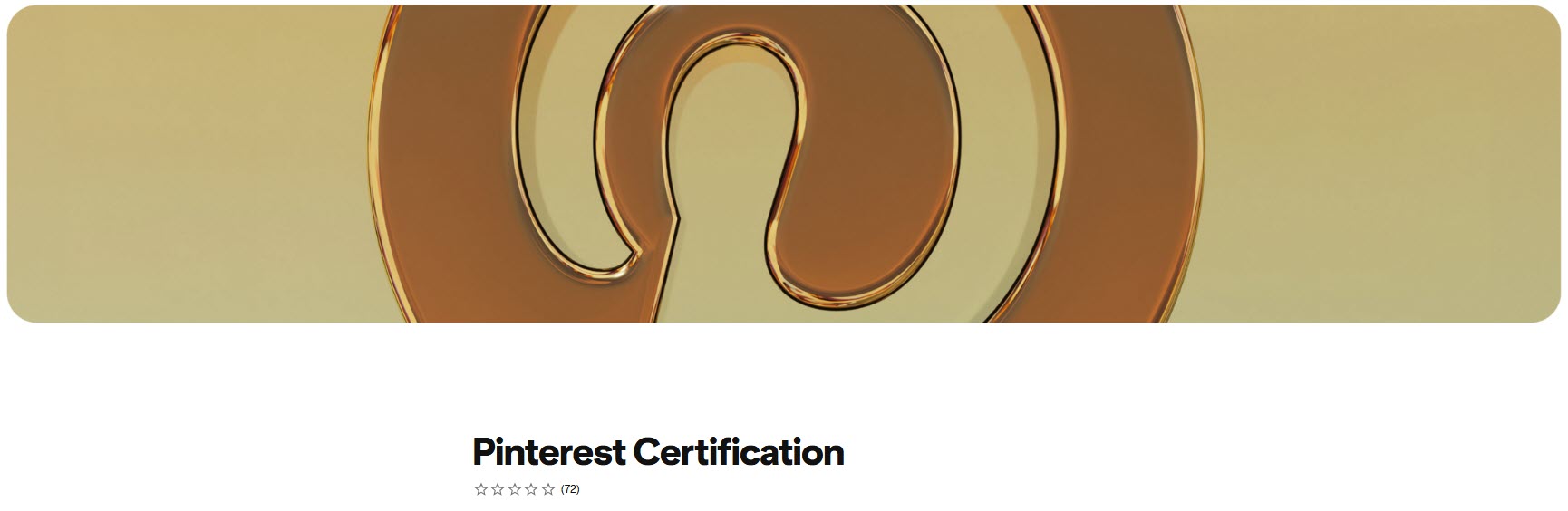 pinterest certification